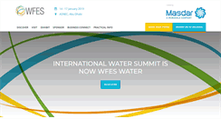 Desktop Screenshot of internationalwatersummit.com